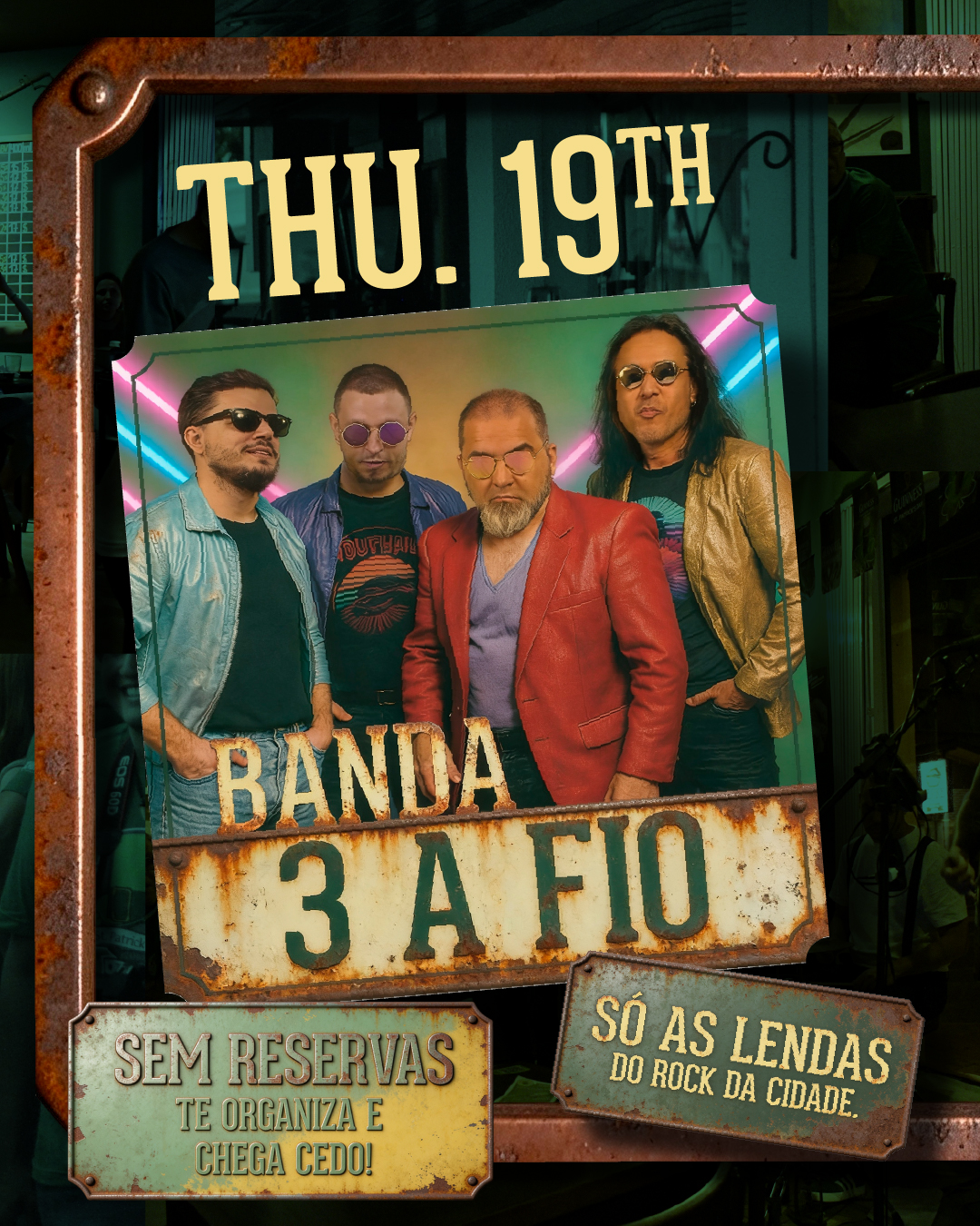 Banda 3 a fio Joinville